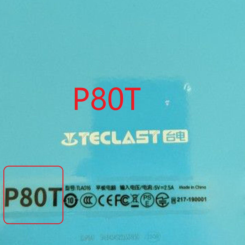8インチ 外部パネル 補修用デジタイザー Teclast P80T 適合
