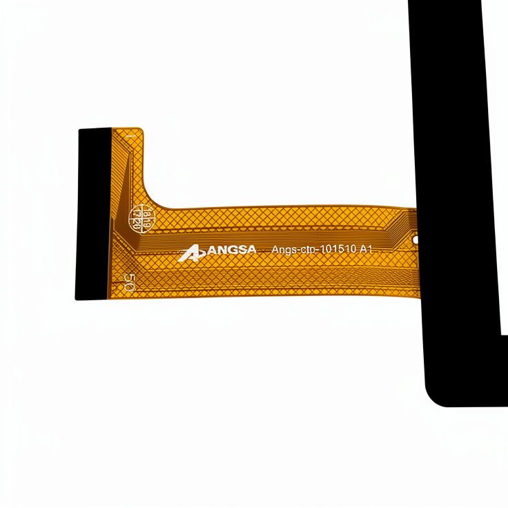 Flex cable FPC connector detail for ANGS-CTP-101510 A1 touch screen digitizer replacement