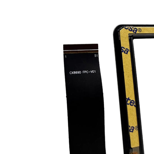 Close-up of Flex Cable Connector for CX869D FPC-V01 Digitizer, 10.1" Tablet Repair Part