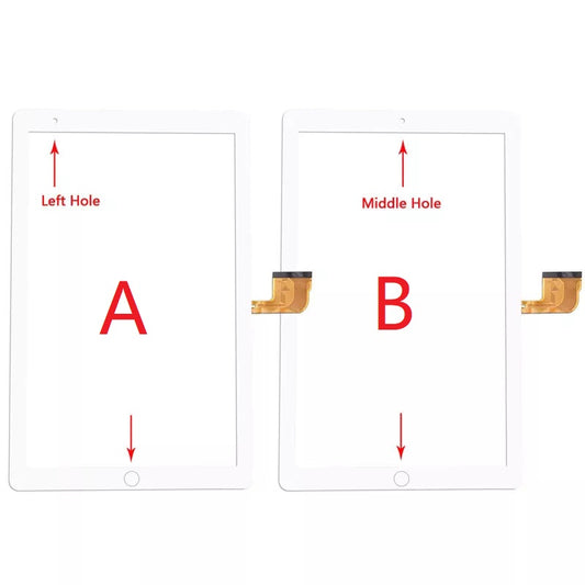 Touch Screen Digitizer Glass Replacement with Flex Cable Code YZS-10136A1-FPC355-V3.0 YZY-206-B