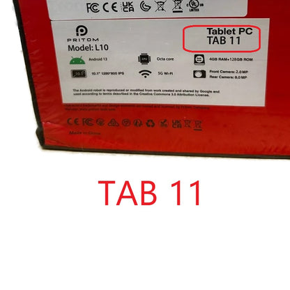 10.1インチ タッチパネル 修理交換用 Pritom Tronpad Tab11 対応