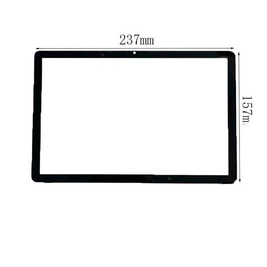 Front view of 10.1 inch replacement touch screen digitizer glass for BESTTAB T20 tablet