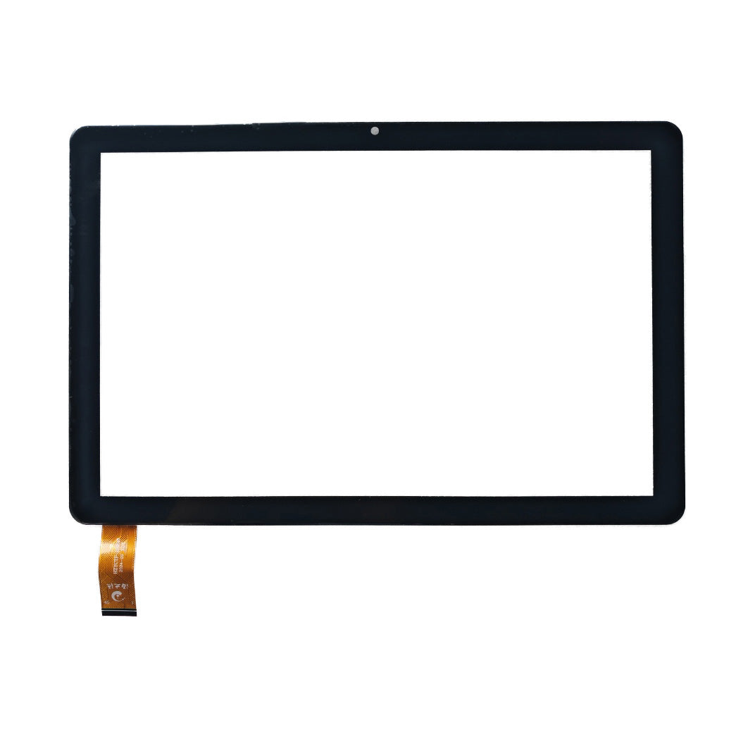 Front view of 10.1 inch replacement touch screen digitizer glass for HZYCTP-103638 tablet