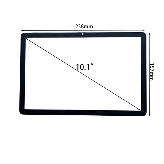 Front view of 10.1" touch screen digitizer for VASOUN TAB 12 L10