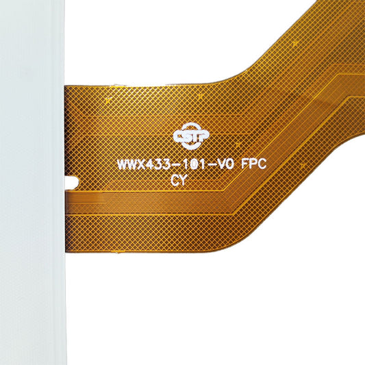 Flex cable FPC connector detail for wwx433-101-v0 tablet touch screen digitizer replacement