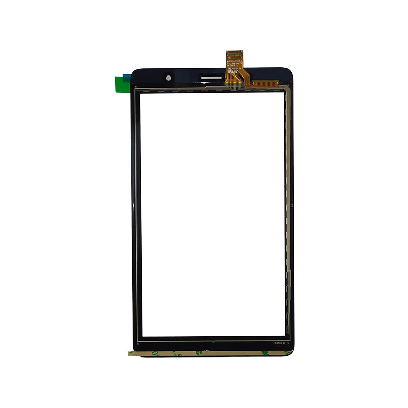 Rear side of the touch screen digitizer for WJ2522-FPC V5.0 showing the cable orientation